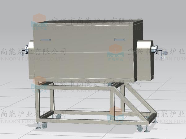 1200℃真空氣氛傾斜旋轉(zhuǎn)管式爐 1200℃真空氣氛傾斜旋轉(zhuǎn)管式爐